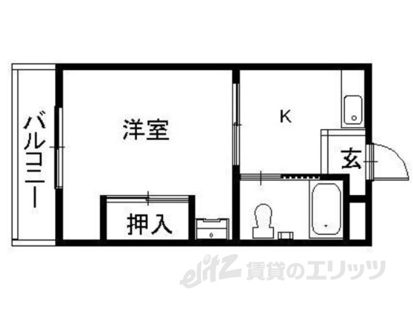 メゾン谷沢Iの間取り