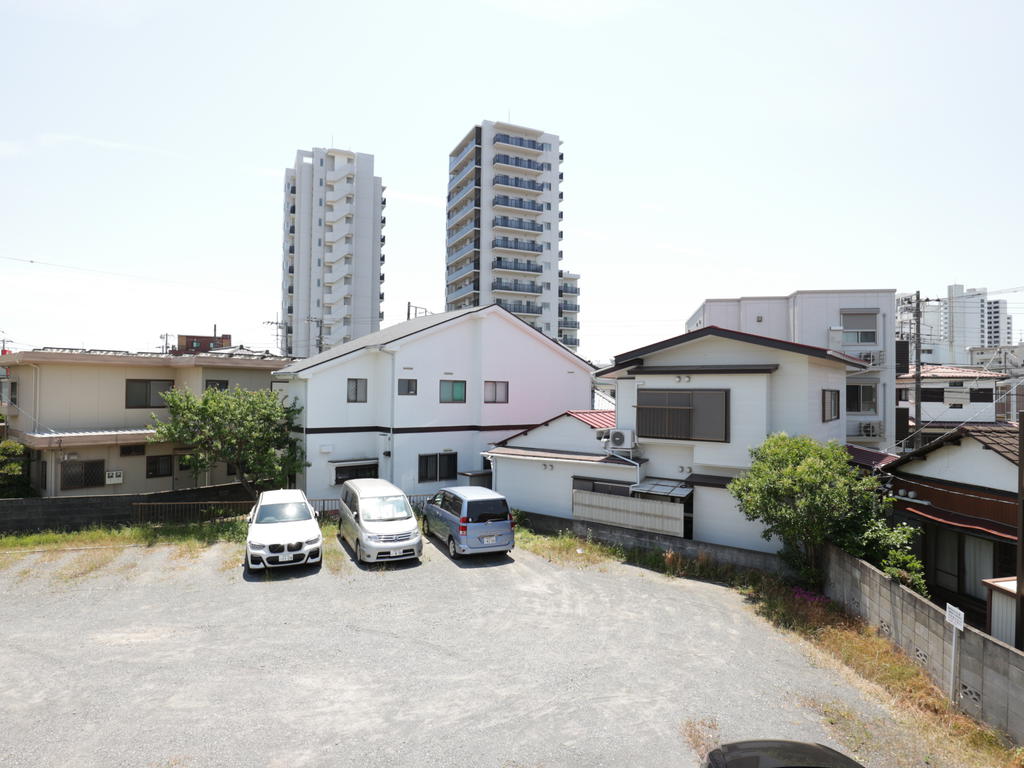 眺望　目の前が駐車場なので見晴らしがいいです♪