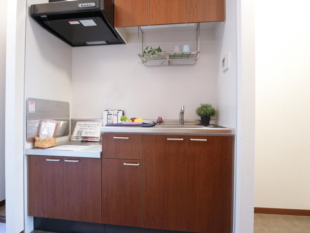 キッチン　まな板を置くスペースもちゃんとあります♪