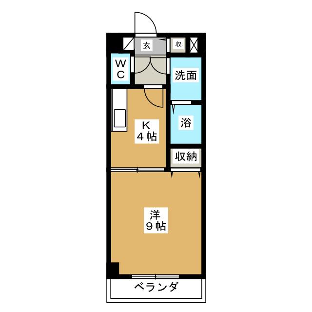 ＶＩＬＬＡ　ＣＯＵＲＴの間取り