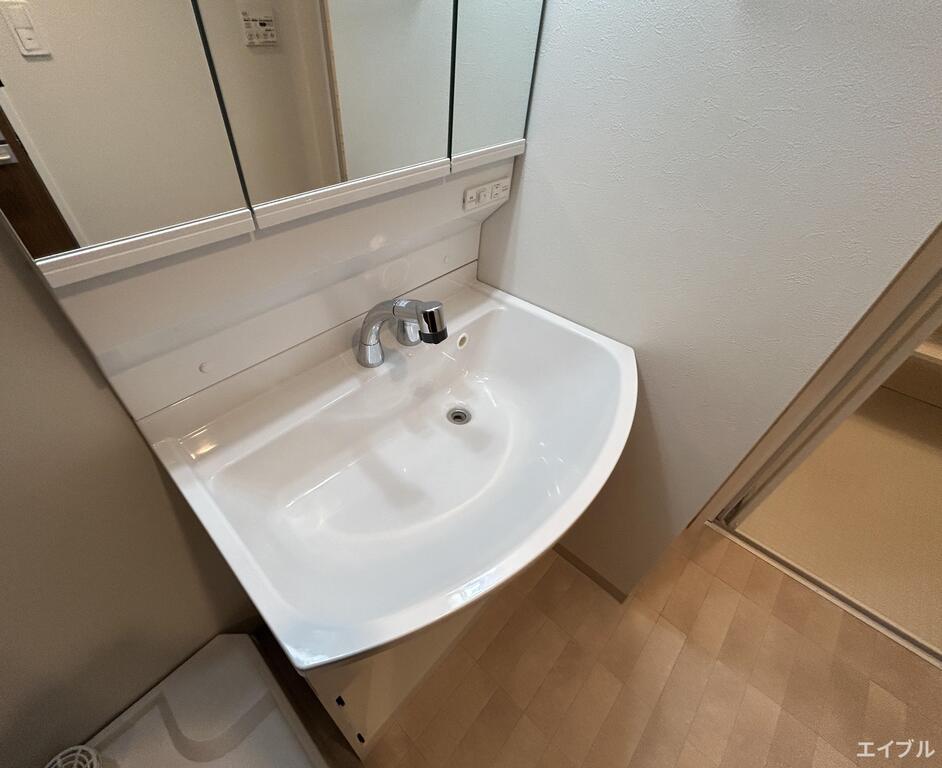 洗面設備　写真は別号室になります