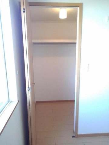 収納　たっぷりとした収納スペースです