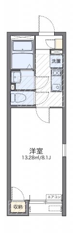 横浜市保土ケ谷区上菅田町のアパートの間取り