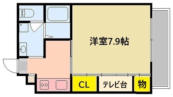 姫路市網干区新在家のマンションの間取り