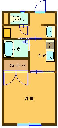 ラジュール北園の間取り