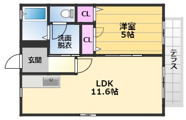 グランメール大宮の間取り