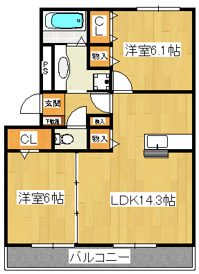 ステラ　ルーチェの間取り