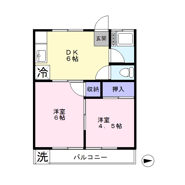 ステーションハイツの間取り