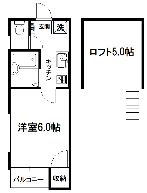 ハピネス１_間取り_0