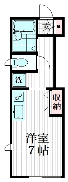 アリス広尾の間取り