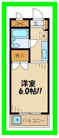 エクセル稲城の間取り