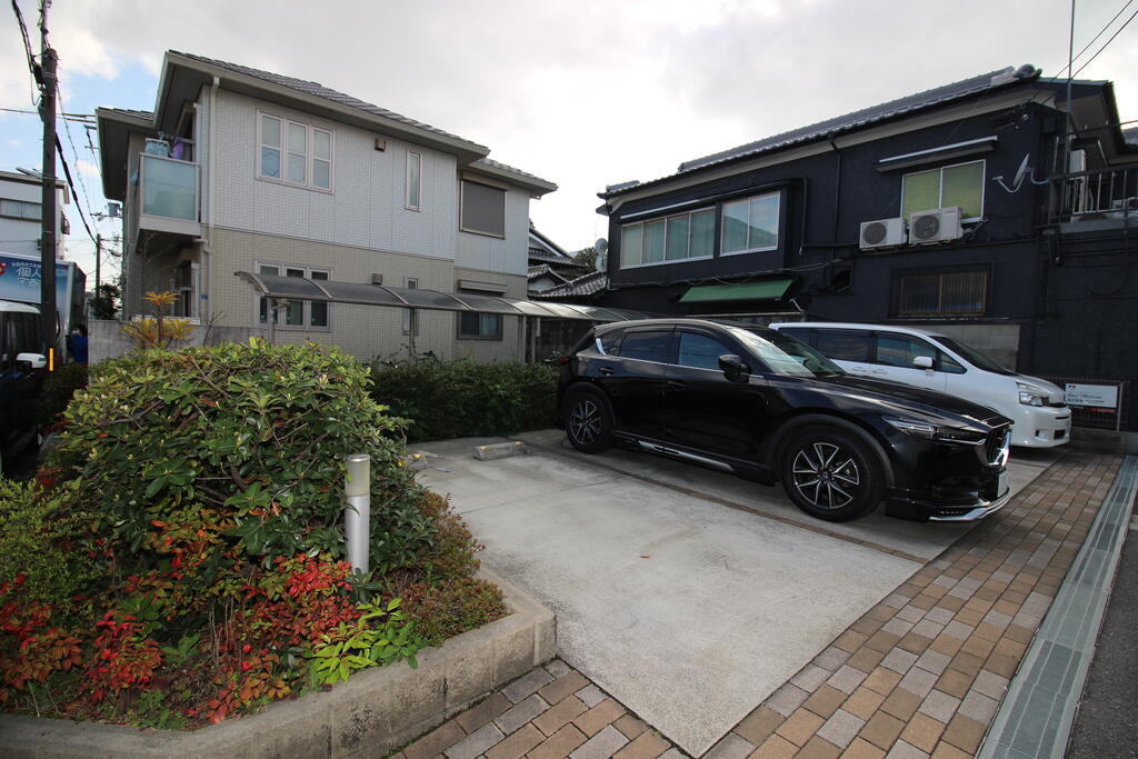 駐車場　駐車場を撮影