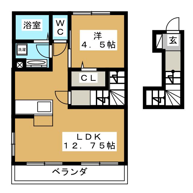 クオーレの間取り