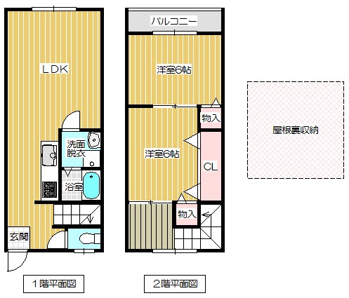 ハイツパイロンの間取り