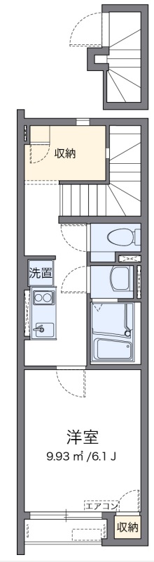 足柄下郡湯河原町宮上のアパートの間取り