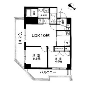 パークハイツ池袋の間取り