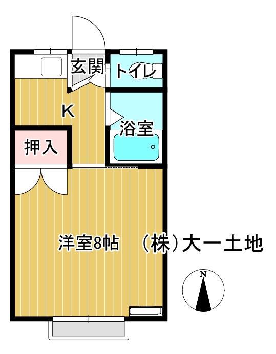 ハイムエクメーネＡの間取り