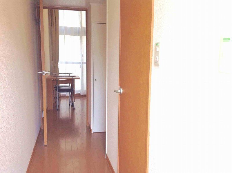 レオパレスパシオネの玄関写真