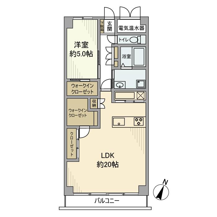 イトーピア西浦和の間取り