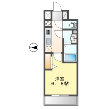 プレサンス名古屋駅ゲートの間取り