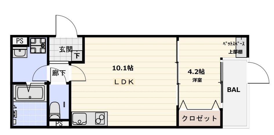 ウィングス垂水の間取り