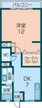 香蘭の間取り