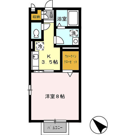 さくら館C棟C棟の間取り