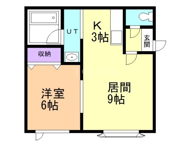 パークアベニュー新富の間取り