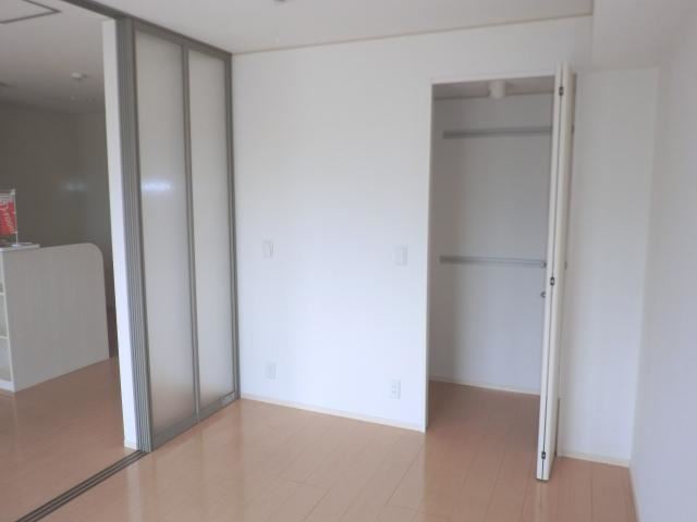 収納　スライドスクリーンで開放的ですね。