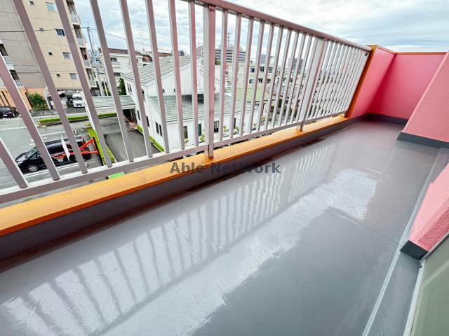 バルコニー　同型反転タイプ　現況優先