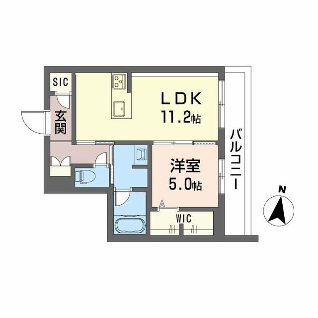 シャーメゾン壺川の間取り