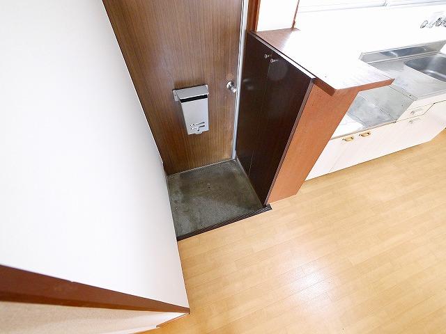 玄関　明るい玄関です