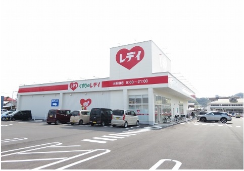 ドラックストア　くすりのレデイ大新田店（ドラッグストア）まで822m