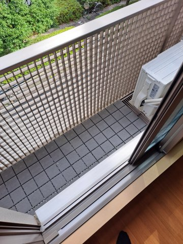 エントランス　お洋服もしっかりかわきます