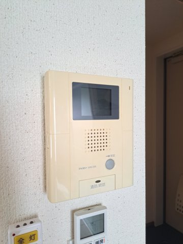 セキュリティ　TV付きインターホンでセキュリティ面も安心です