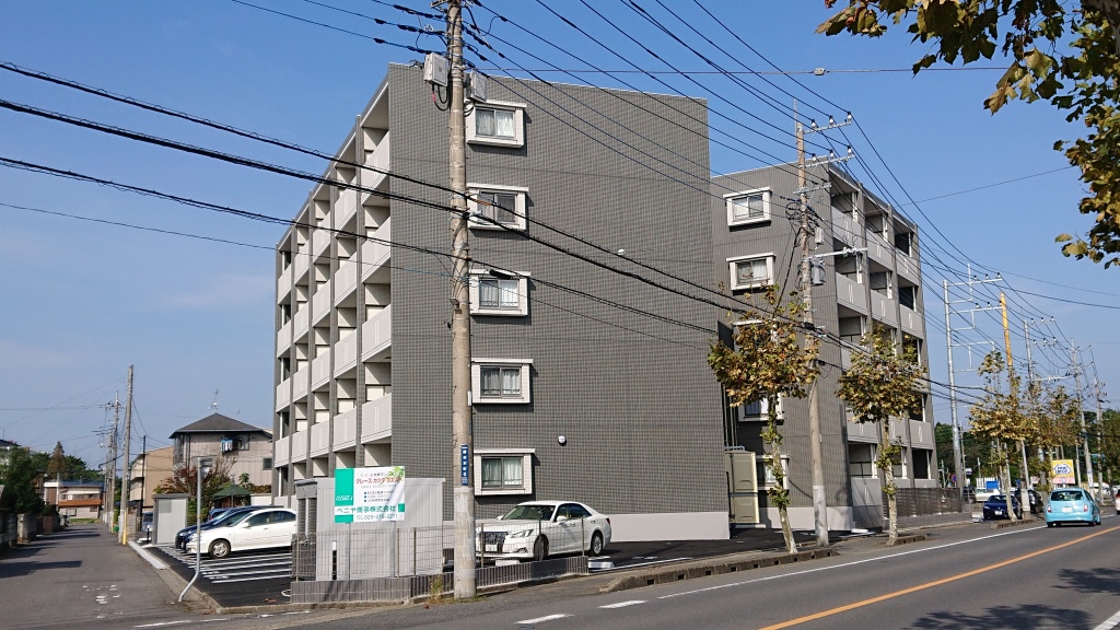 建物外観　RC造　1棟40世帯　駅近マンション　ネット無料付