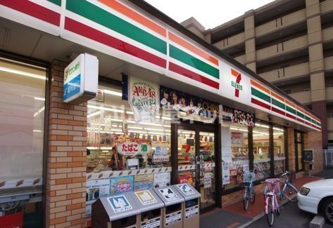 コンビニ　セブンイレブン 八幡木屋瀬店（コンビニ）まで1052m