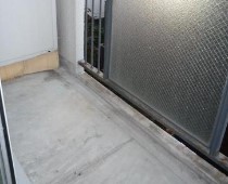 バルコニー　写真は別号室です。現況優先になります。