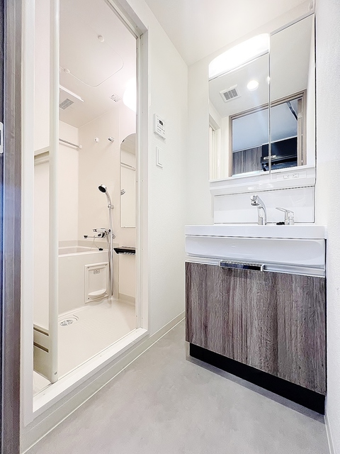 洗面設備　洗髪洗面化粧台