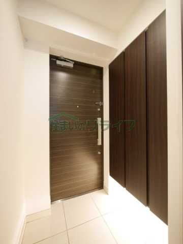 玄関　レスピール早稲田　※同タイプの別部屋写真です