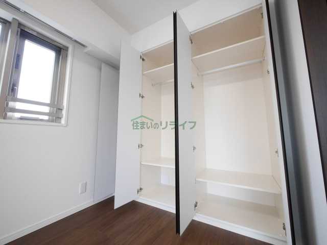 収納　レスピール早稲田　※同タイプの別部屋写真です