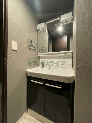 洗面設備　ジェノヴィア新宿早稲田グリーンベール