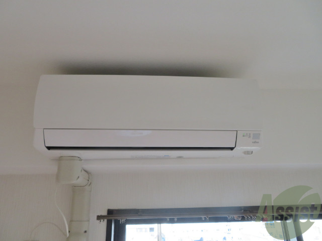 その他設備　エアコンが設置してありますので、寒暖対策もばっちり。