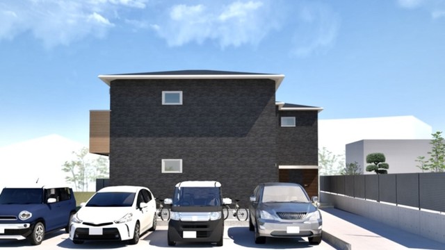 駐車場　完成予定図