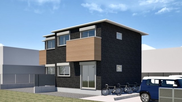 建物外観　完成予定図