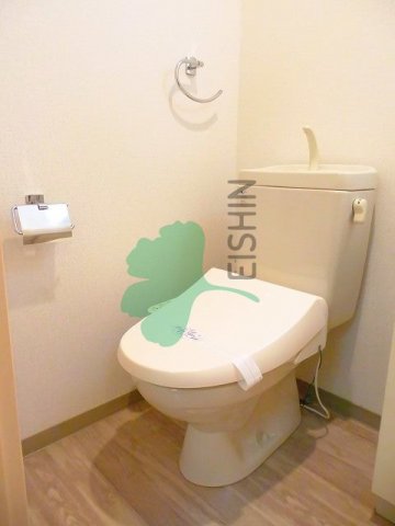 トイレ　清潔感のあるトイレです。