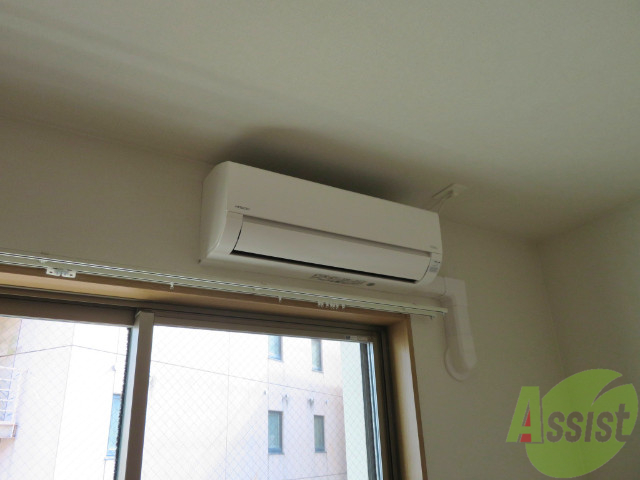 その他設備　エアコン付きなので、年中快適な室温になりますね。