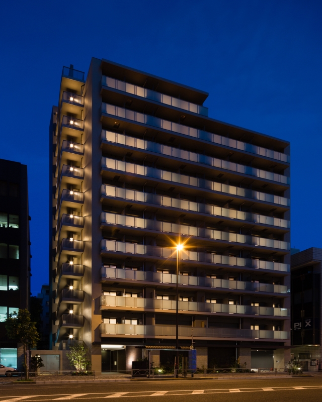 建物外観　積水ハウスの高級賃貸マンション