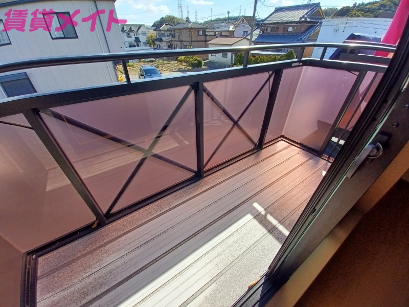 バルコニー　別部屋参考写真です。