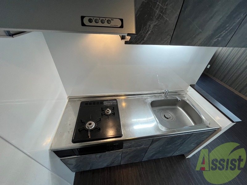 キッチン　キッチンはスペースも広々していて使いやすそうですよ！